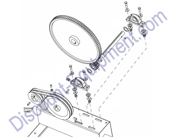 Drive Components Gas Assembly